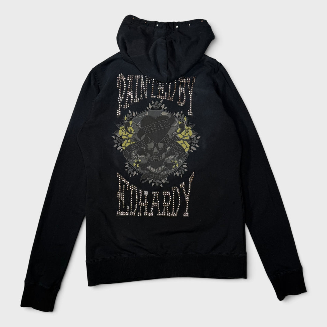 Ed Hardy Vintage Tattooing Hoody black L