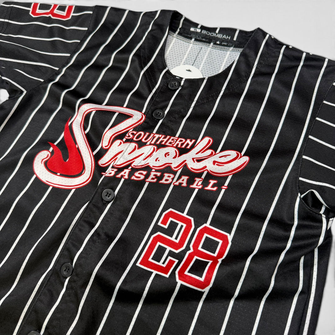 Boombah Southern Smoke Basketball jersey black L (youth)