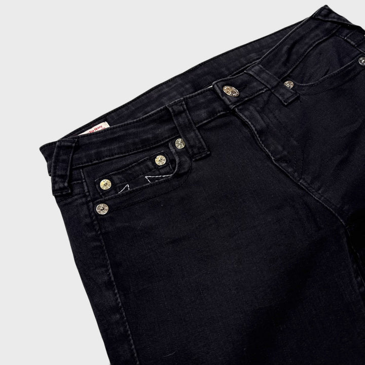 True Religion Stella Row Seat Low Rise Skinny jeans black 30 - Shop-Tetuan