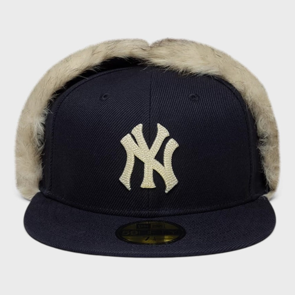 New Era MLB Cotton Canvas Dogear 59Fifty NY Yankees navy
