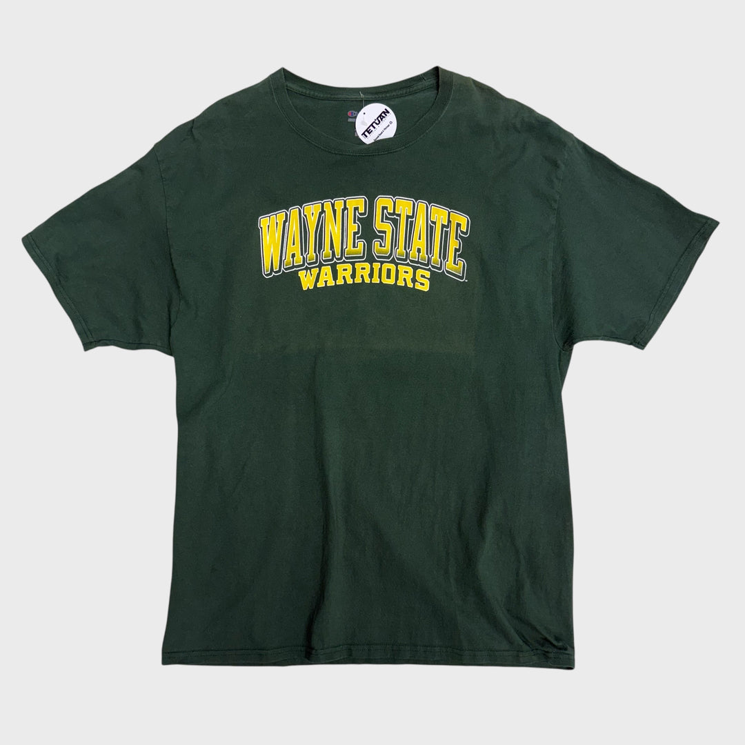 Champion Wayne State Warriors tee forest green XL