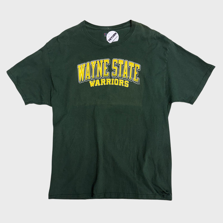 Champion Wayne State Warriors tee forest green XL