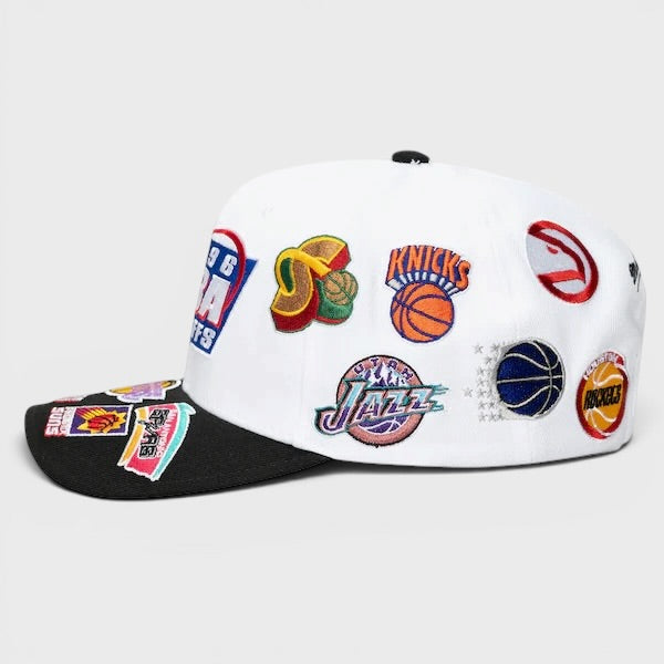 Mitchell &amp; Ness NBA Playoffs Pro snapback white/black - Shop-Tetuan