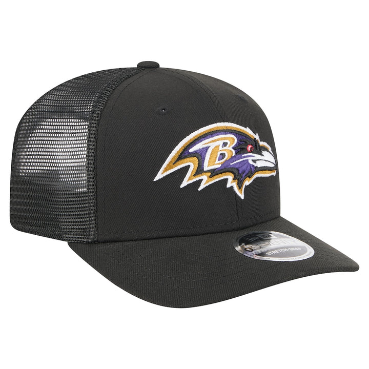 New Era Simple 9Seventy Stretch-Snap trucker B Ravens black - Shop-Tetuan