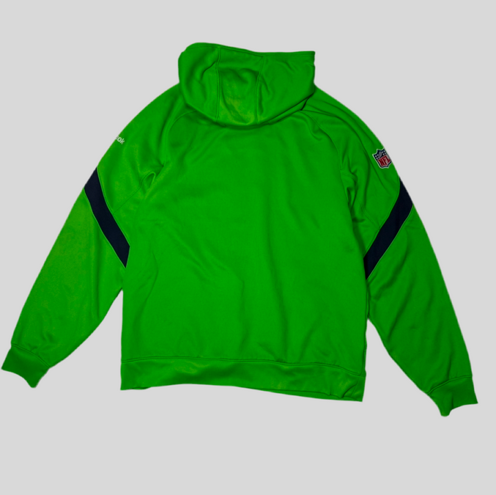 NFL Team Apparel Seattle Seahawks Hoody lime green L