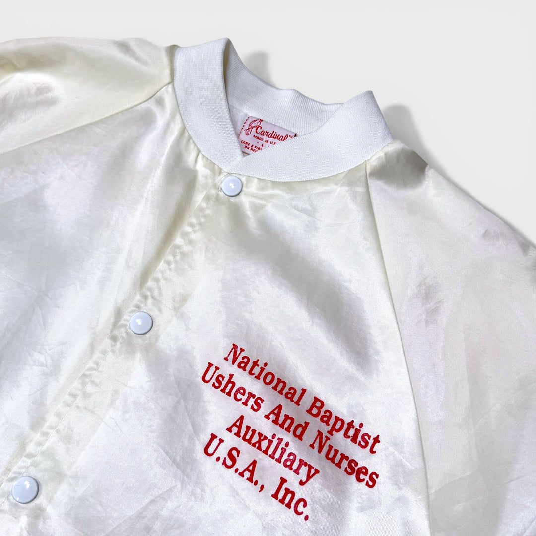 Cardinal Vintage Baptist Varsity jacket offwhite L - Shop-Tetuan