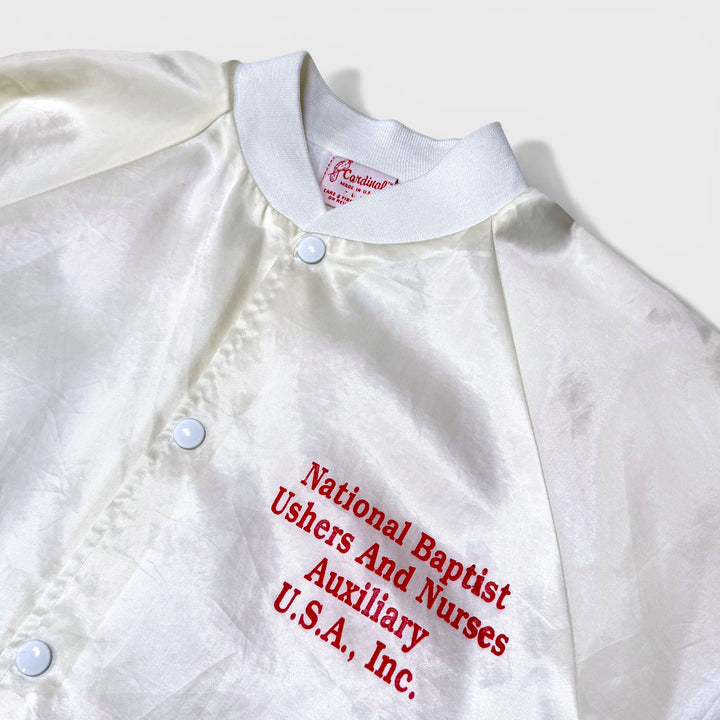 Cardinal Vintage Baptist Varsity jacket offwhite L - Shop-Tetuan