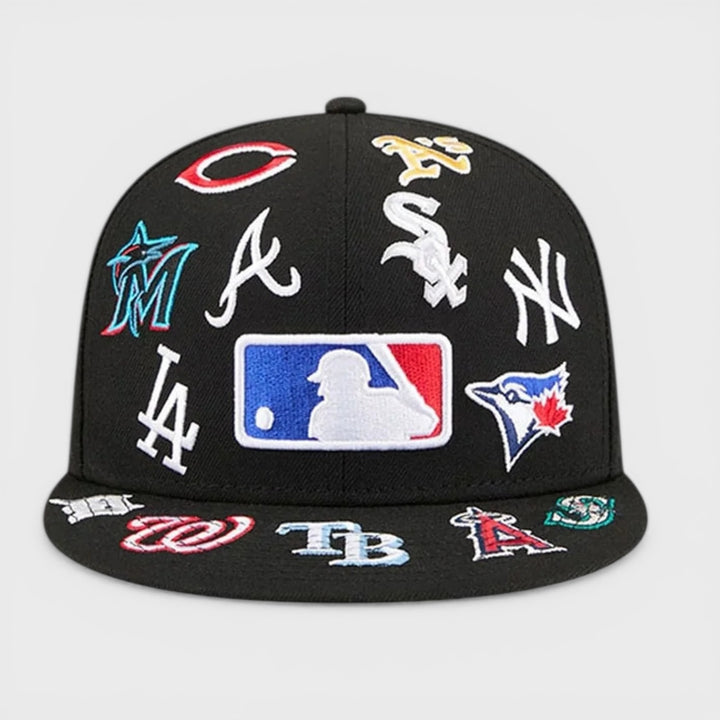 New Era MLB Allover 59Fifty black - Shop-Tetuan