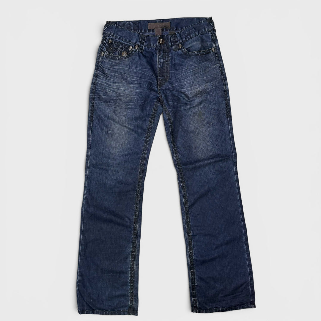 Laguna Beach Jean Co. Y2K Skull jeans  dark blue 34