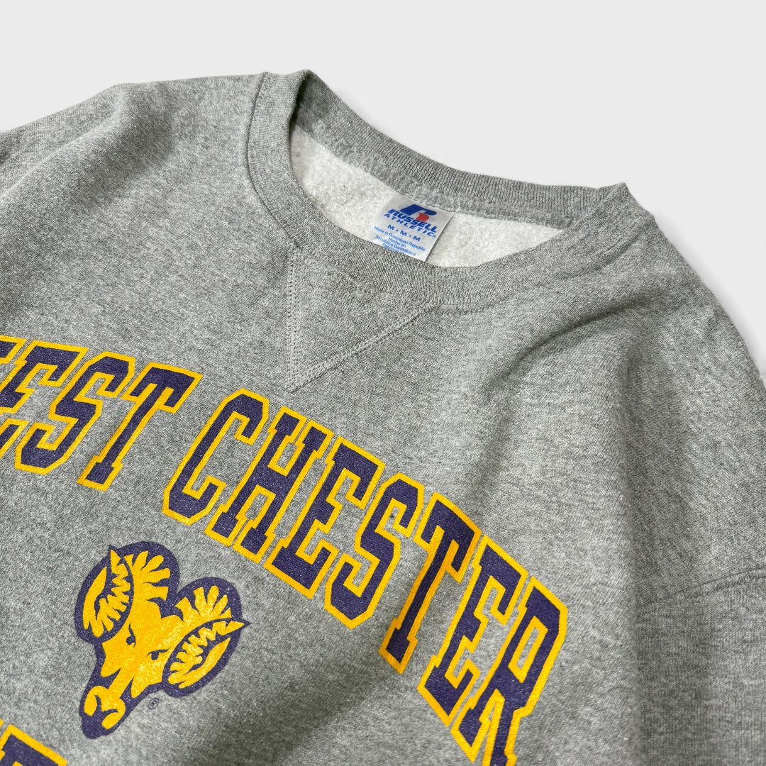 Russell Athletic West Chester University crewneck grey M
