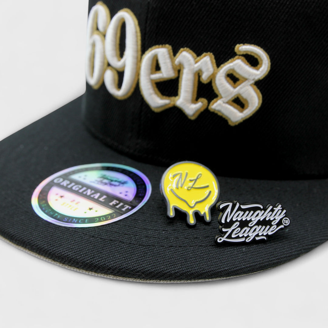 Naughty League San Francisco 69ers Fitted black - Shop-Tetuan
