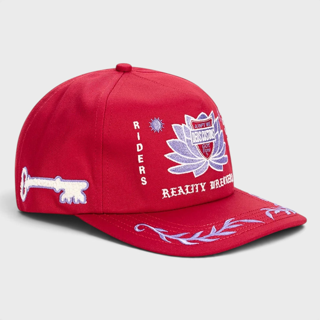 Deus Ex Machina Sacred Crest Cap Red