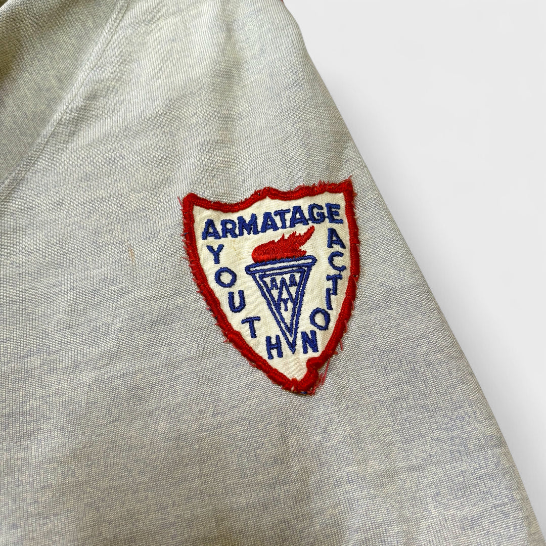 Wilson Vintage 60s Armatage Youth Action #47 Baseball Jersey grey/red M - Shop-Tetuan