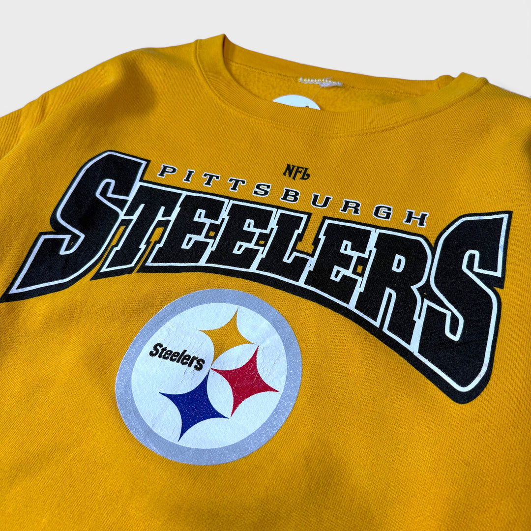 NFL Vintage Pittsburgh Steelers crewneck yellow L