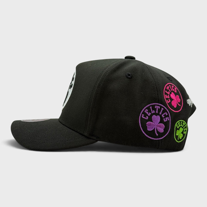 Mitchell &amp; Ness NBA 404 Club Neon Pro Snapback B Celtics black