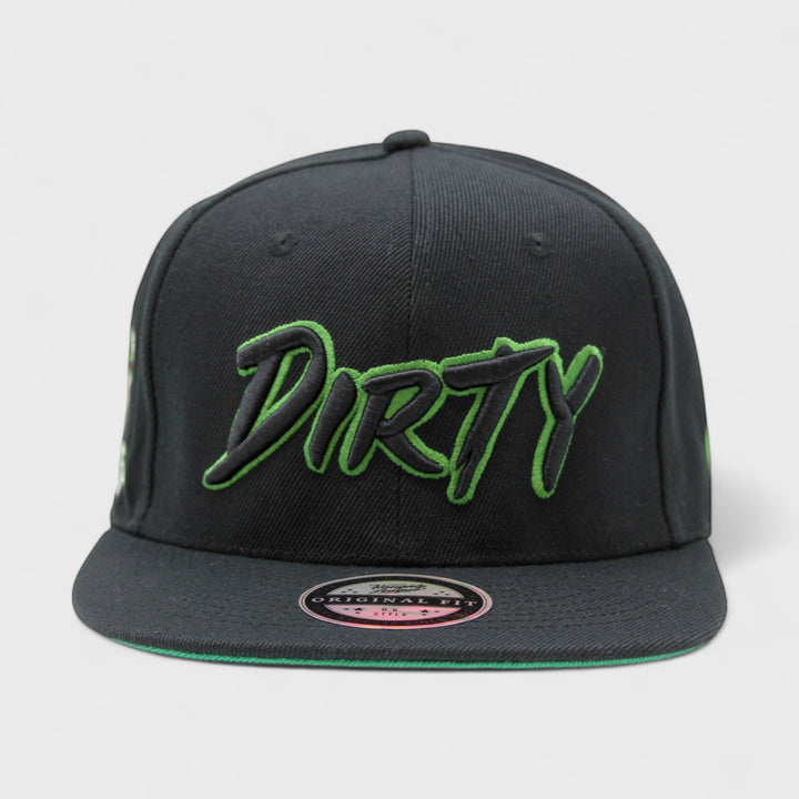 Naughty League Detroit Dirty Kermits fitted black - Shop-Tetuan