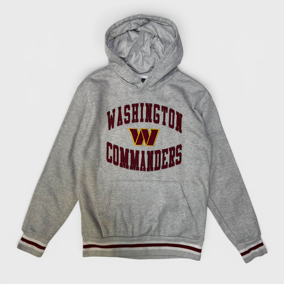 Team Apparel NFL Washington Commanders hoodie grey/maroon S - Shop-Tetuan