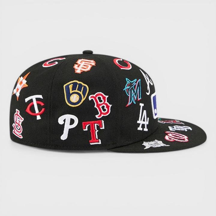 New Era MLB Allover 59Fifty black - Shop-Tetuan
