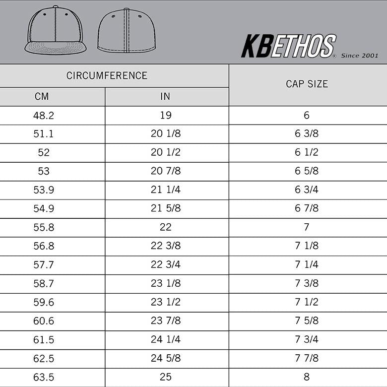 KB Ethos Fitted Flat Brim cap brown - Shop-Tetuan