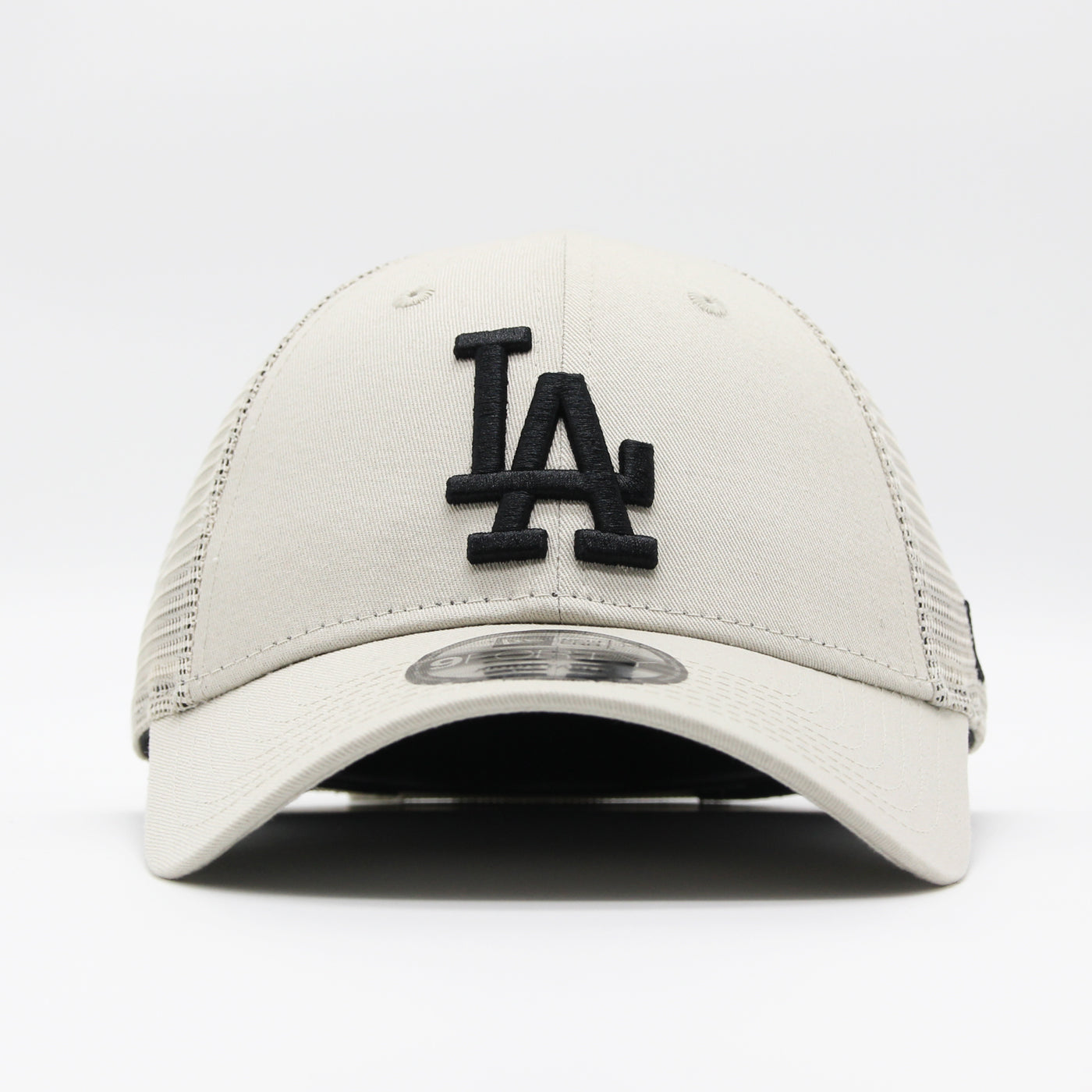New Era Home Field 9Forty Trucker LA Dodgers sand