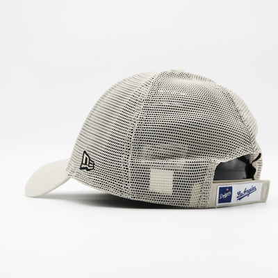 New Era Home Field 9Forty Trucker LA Dodgers sand