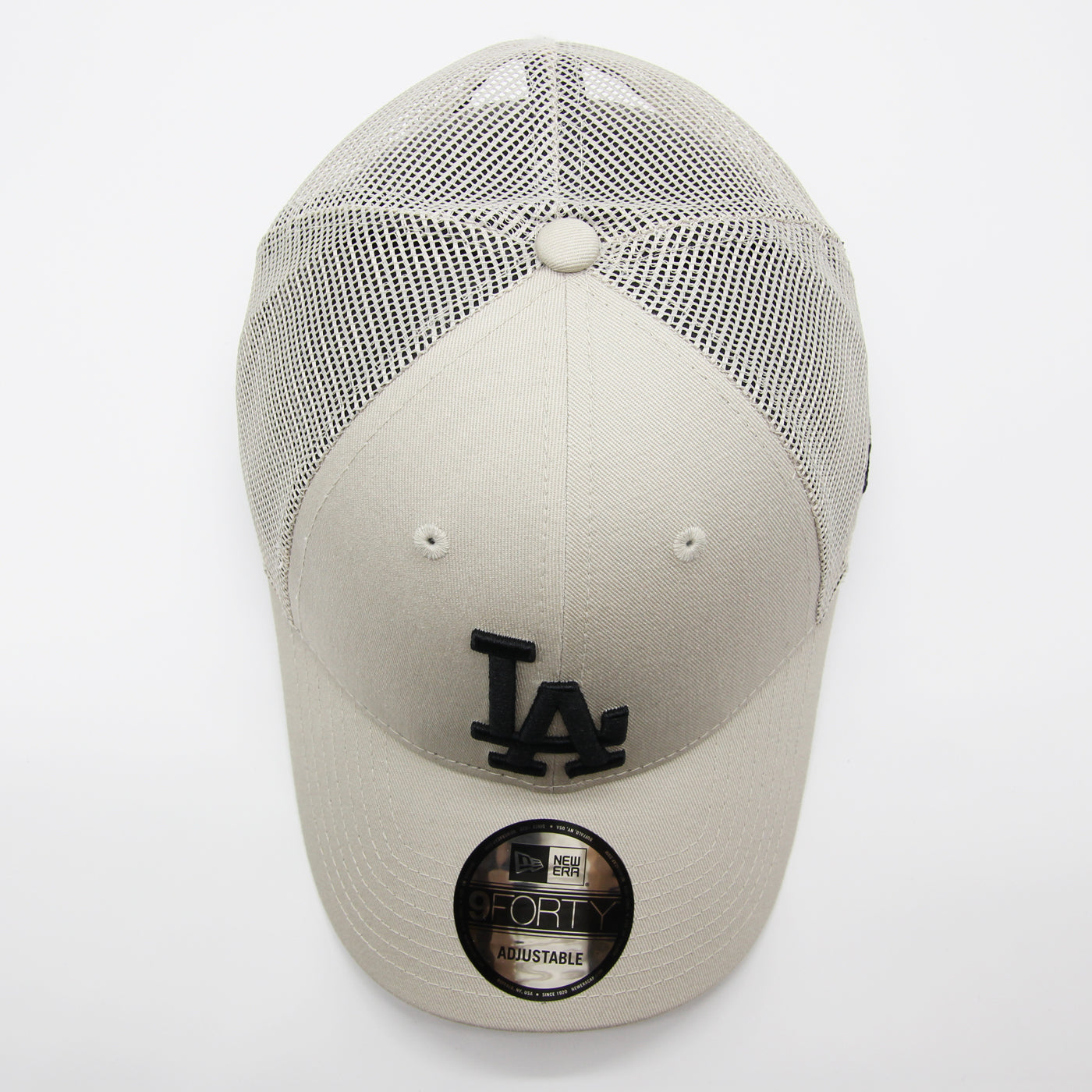 New Era Home Field 9Forty Trucker LA Dodgers sand - Shop-Tetuan