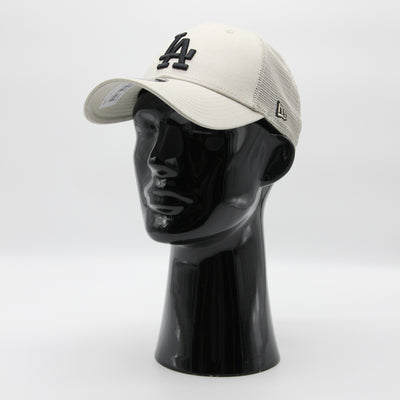 New Era Home Field 9Forty Trucker LA Dodgers sand