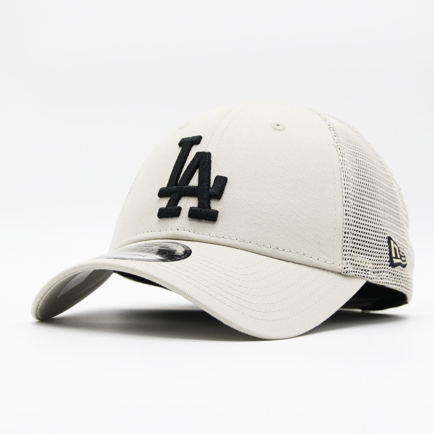 New Era Home Field 9Forty Trucker LA Dodgers sand