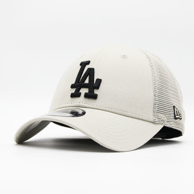 New Era Home Field 9Forty Trucker LA Dodgers sand