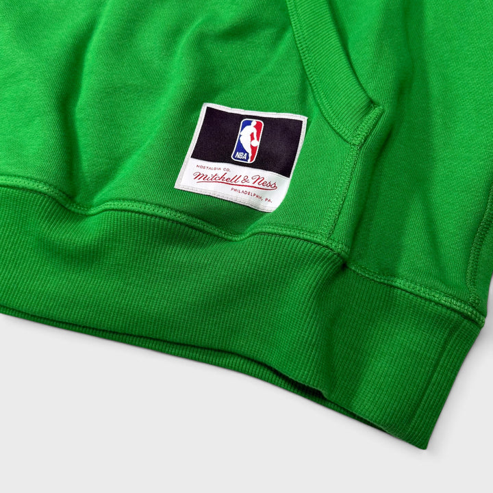Mitchell &amp; Ness Triple Check Courtside Fleece B Celtics green