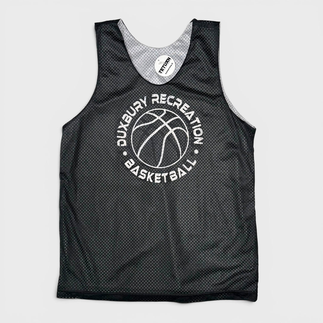 A4 Duxbury Recreation Basketball Reversible jersey black/white S - Shop-Tetuan
