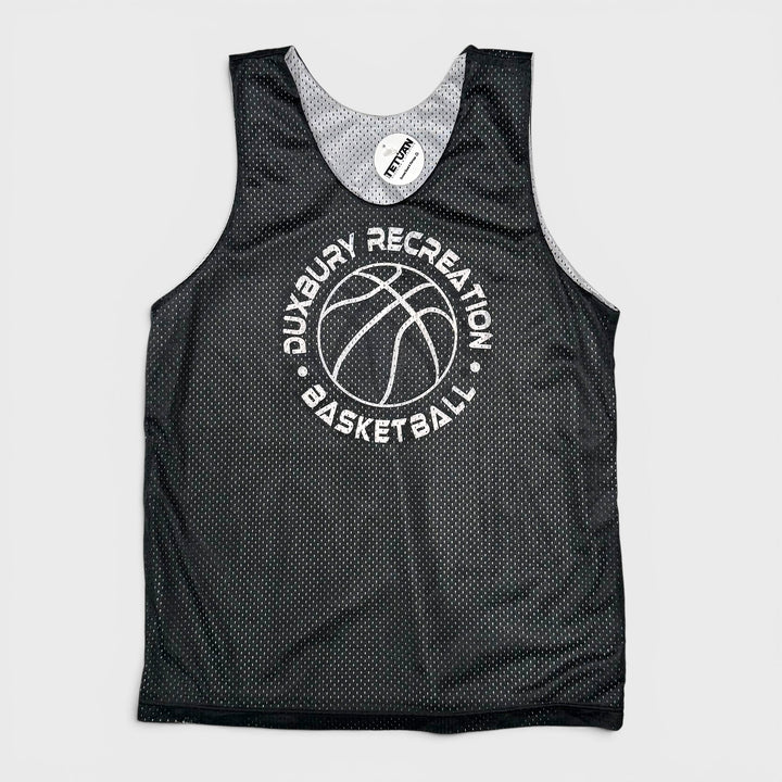 A4 Duxbury Recreation Basketball Reversible jersey black/white S - Shop-Tetuan