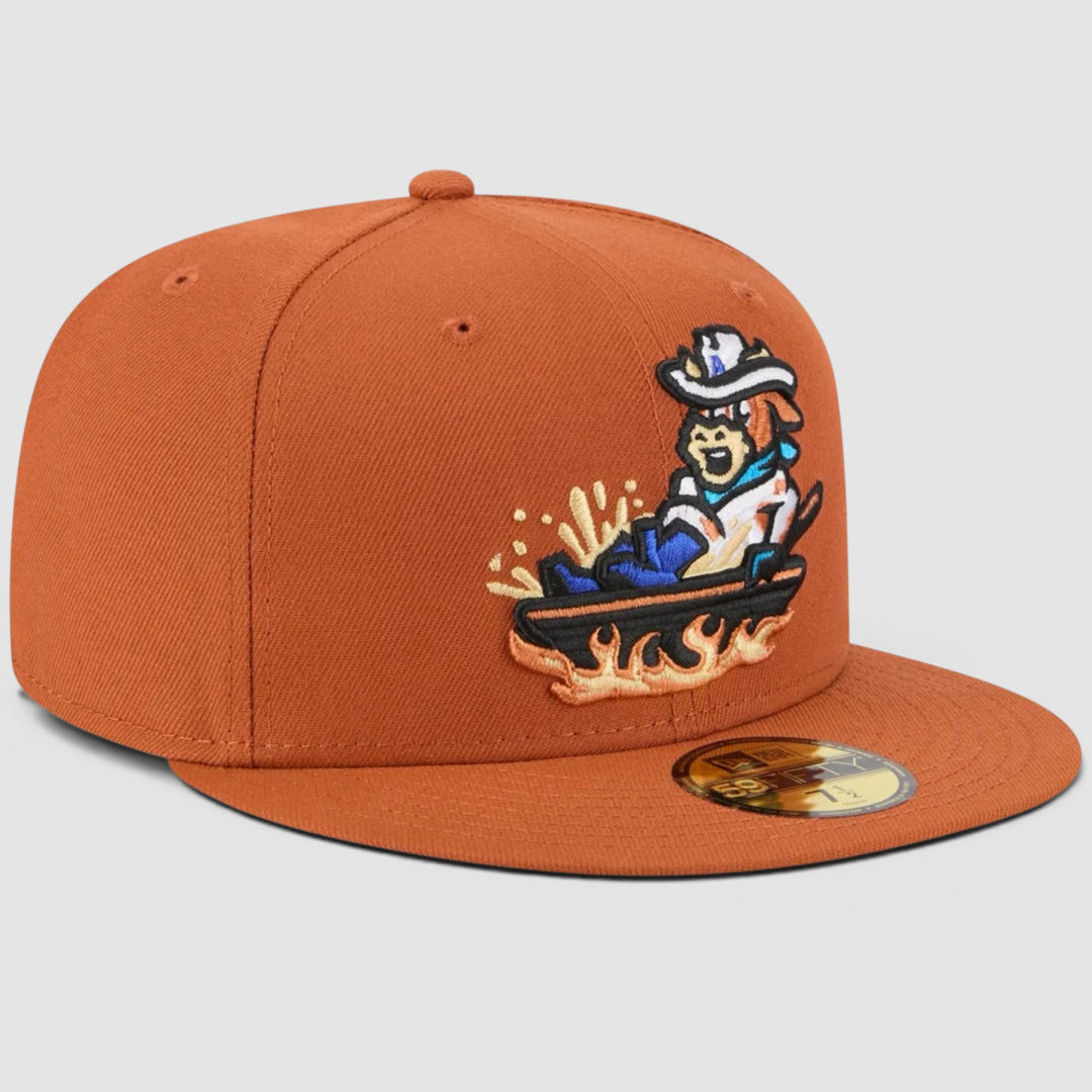 New Era MiLB Theme Night 59Fifty Amarillo Sod Poodles orange