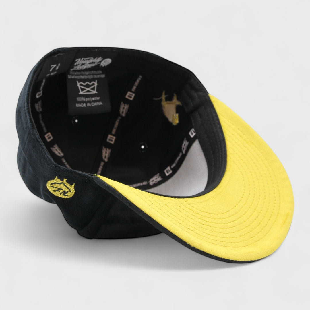Naughty League Las Vegas Gold Diggers Fitted velvet black/gold - Shop-Tetuan