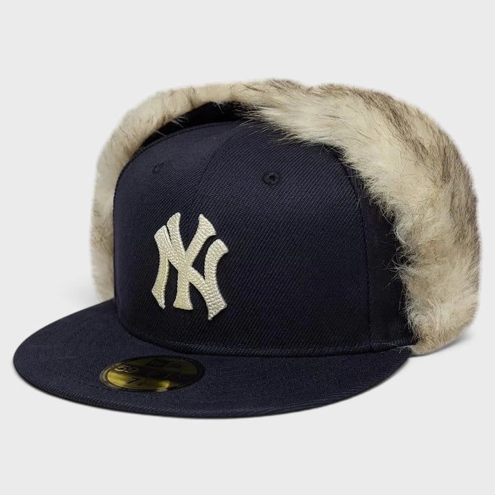 New Era MLB Cotton Canvas Dogear 59Fifty NY Yankees navy