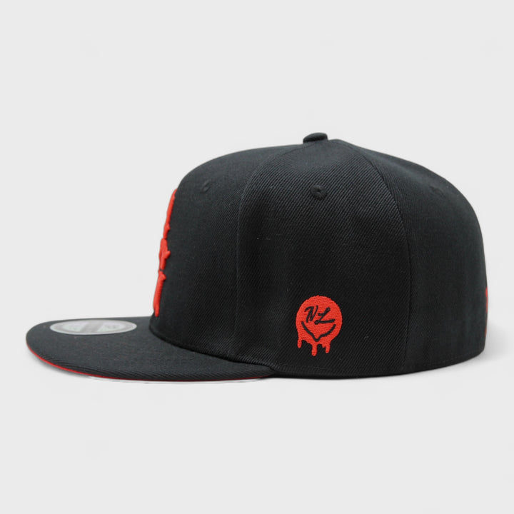 Naughty League South Central Original Gangsters fitted black/red - Shop-Tetuan
