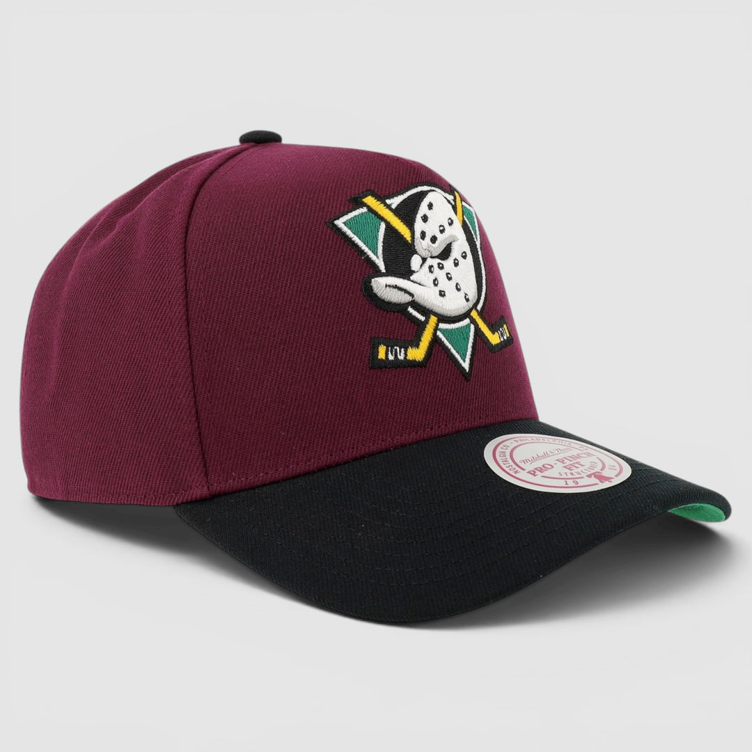 Mitchell &amp; Ness NHL Legendary Home Pro Snapback Vintage A Ducks Purple - Shop-Tetuan