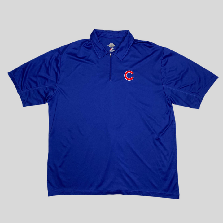 Majestic Chicago Cubs Baseball Shirt blue XXL - Shop-Tetuan