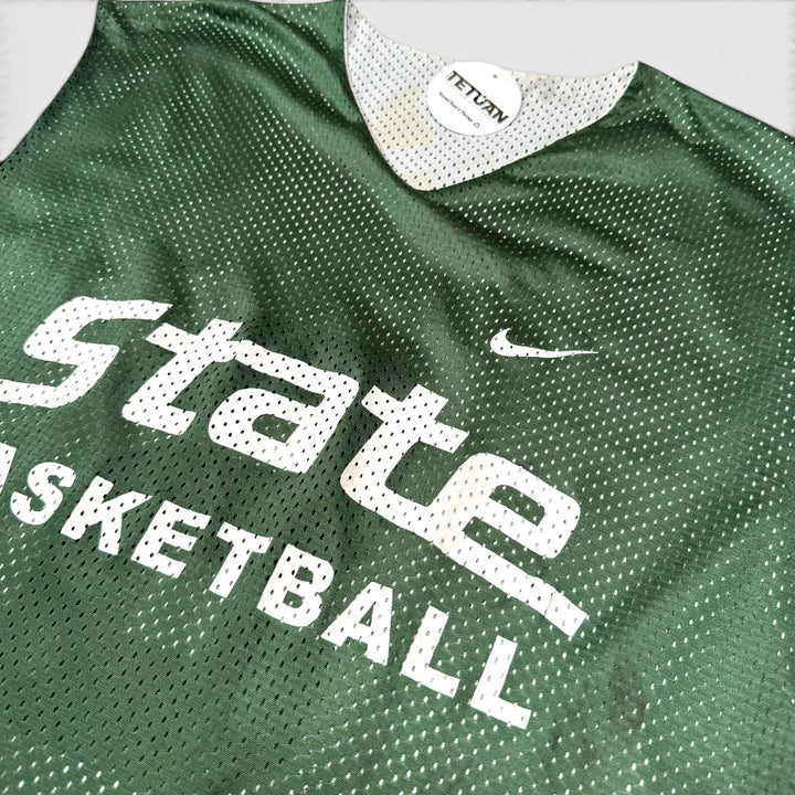 Nike State Basketball Reversible tank top green/white L
