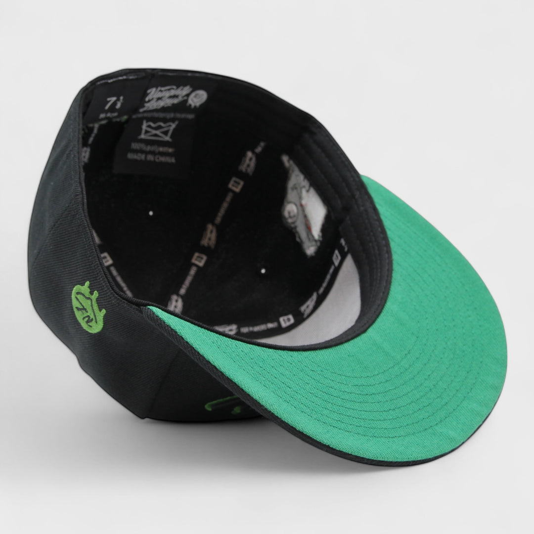 Naughty League Detroit Dirty Kermits fitted black - Shop-Tetuan