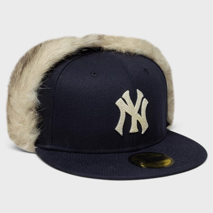 New Era MLB Cotton Canvas Dogear 59Fifty NY Yankees navy
