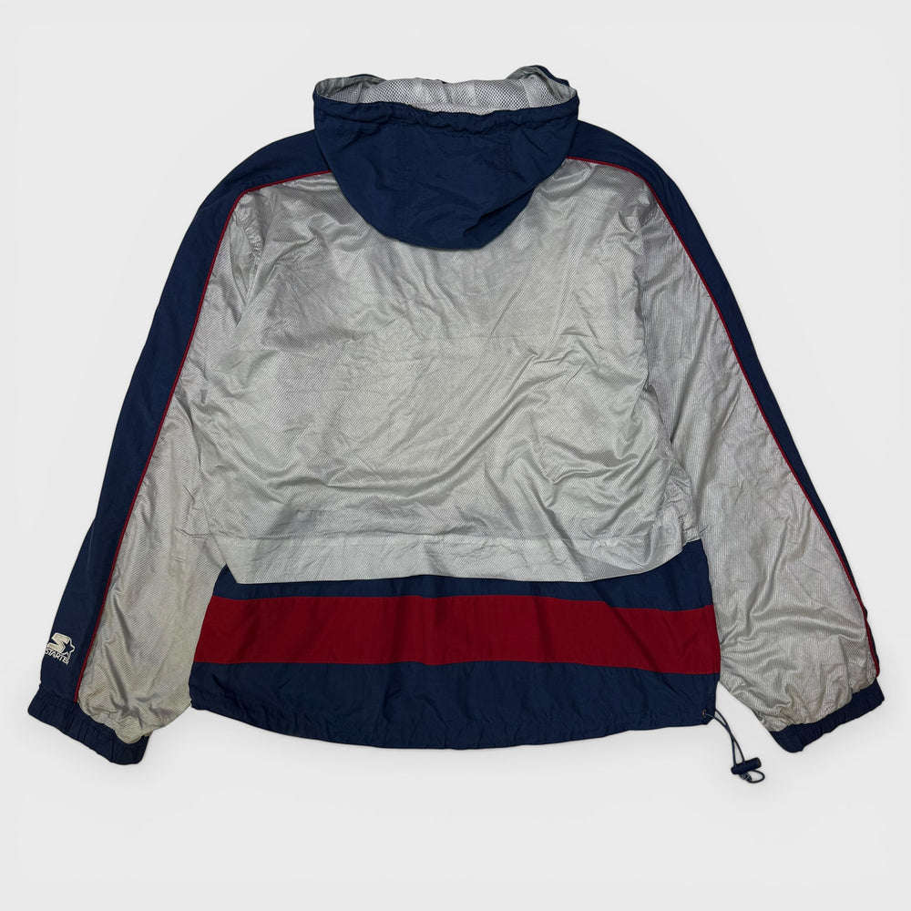 Starter 90s Pullover Windbreaker grey/navy/red L - Shop-Tetuan