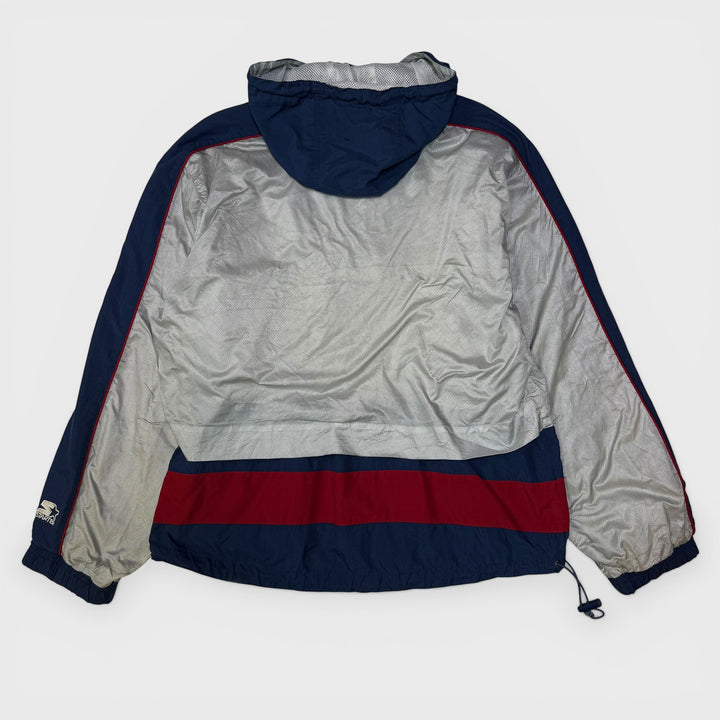 Starter 90s Pullover Windbreaker grey/navy/red L - Shop-Tetuan