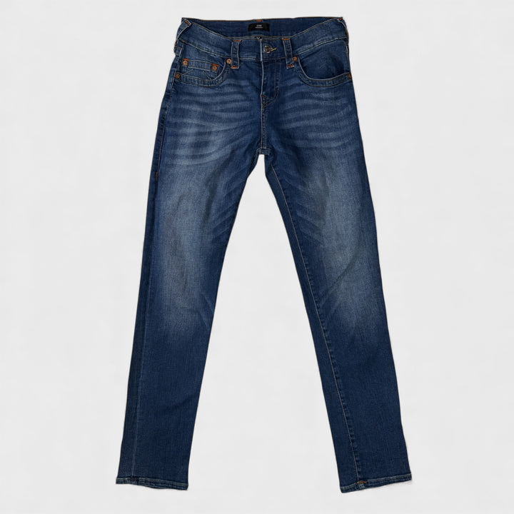 True Religion Geno Row Seat Relaxed Slim Skinny jeans blue 28 - Shop-Tetuan