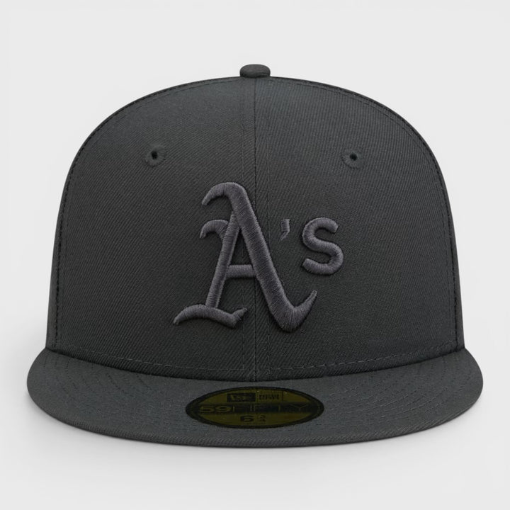 New Era Blackout Basic 59Fifty O Athletics blk/blk