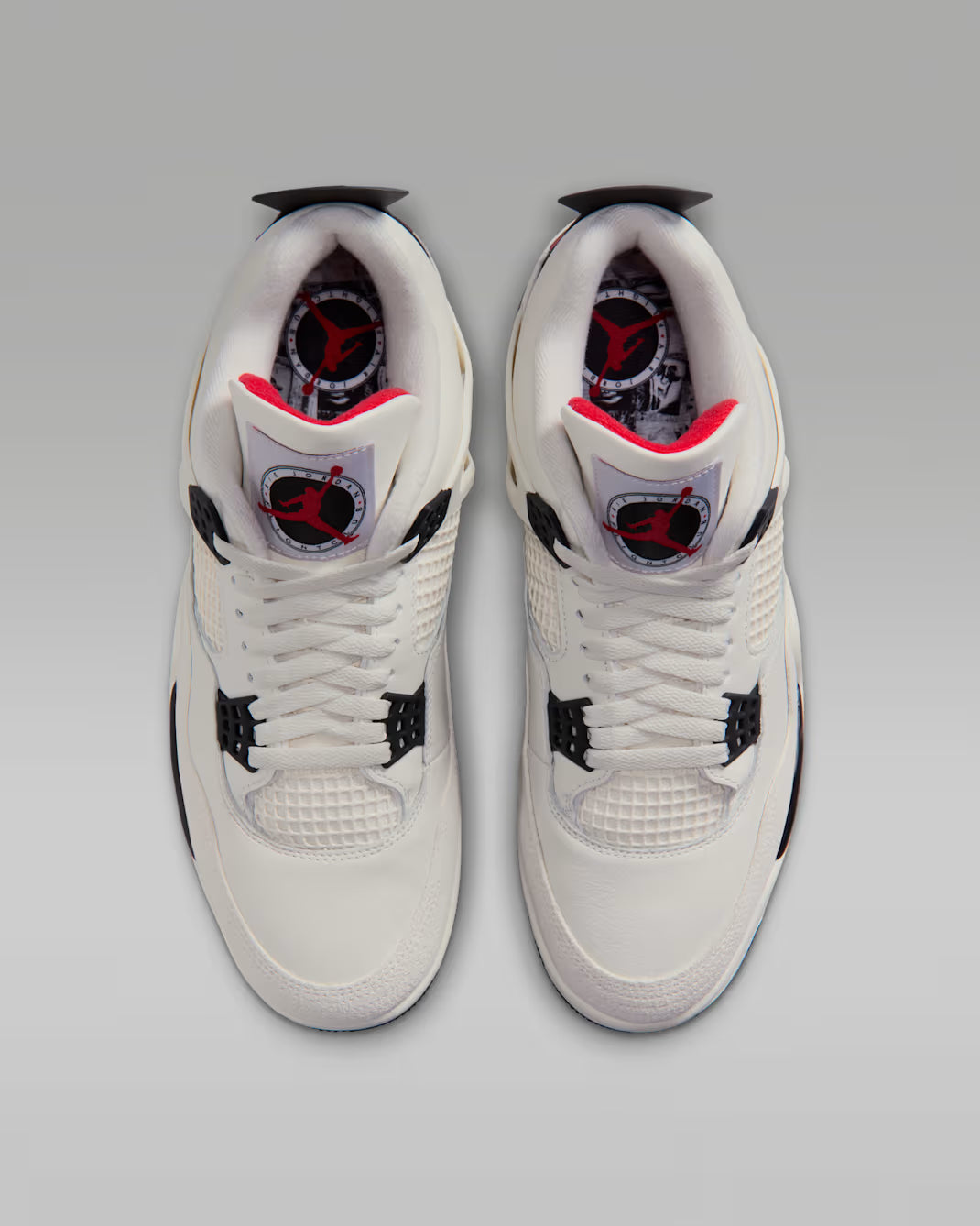 Air Jordan 4 Retro OG 'Flight Club' sail/black-university red - Shop-Tetuan