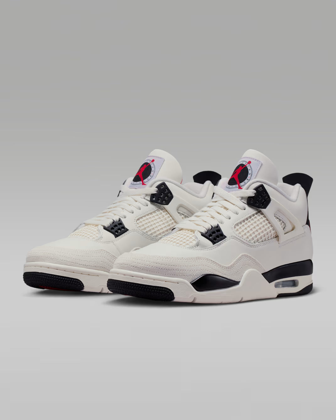 Air Jordan 4 Retro OG 'Flight Club' sail/black-university red - Shop-Tetuan