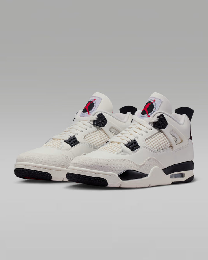 Air Jordan 4 Retro OG 'Flight Club' sail/black-university red - Shop-Tetuan