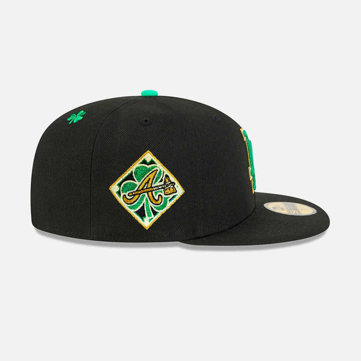 New Era St Patricks Day 2026 59Fifty A Braves black/kelly green - Shop-Tetuan