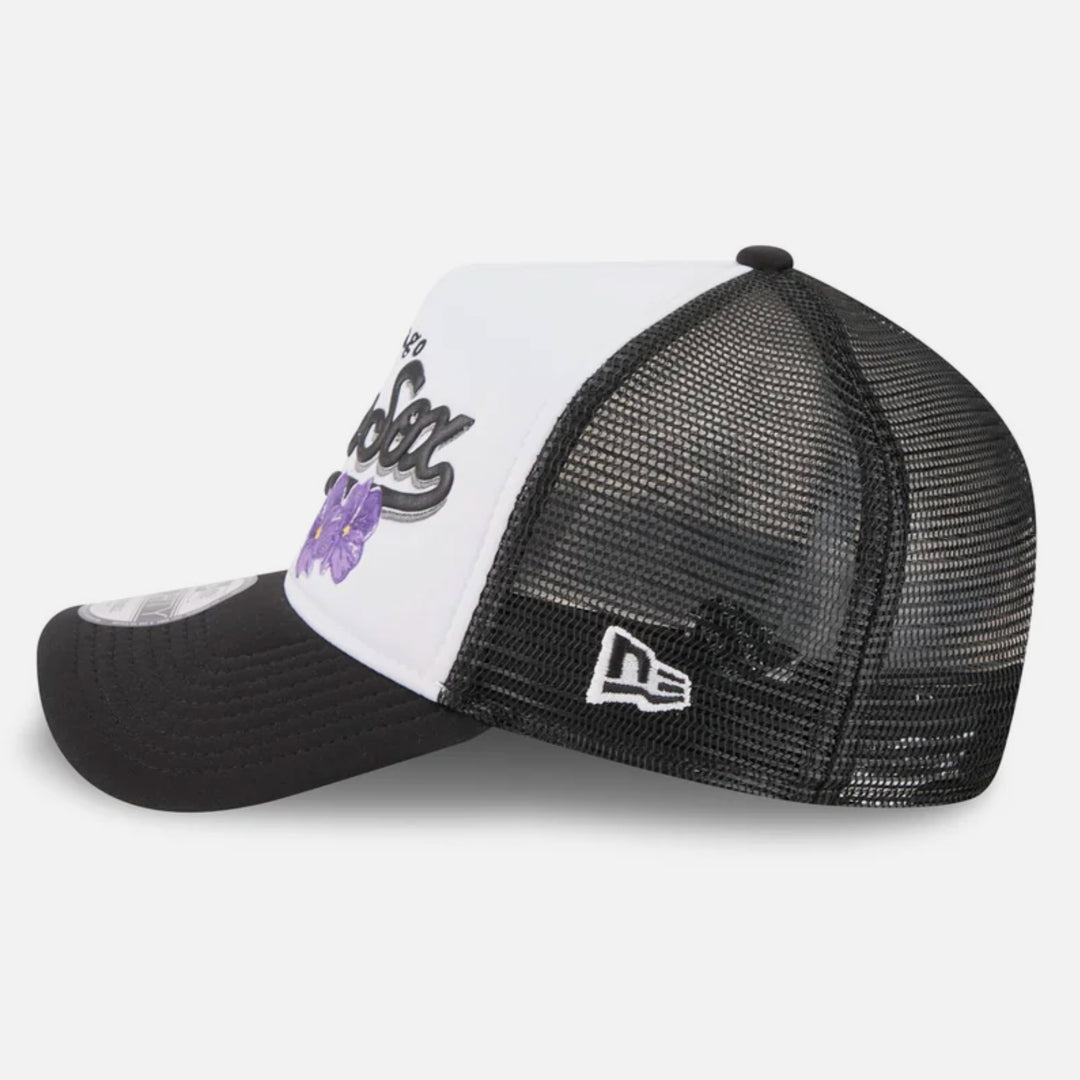 New Era State Flower Trucker C White Sox black/white